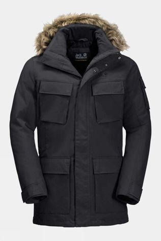 Jack Wolfskin Mens Glacier Canyon Parka Black