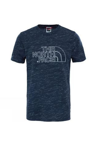 The North Face Men's Short Sleeve Easy Tee Urban Navy / TNF White Novelty