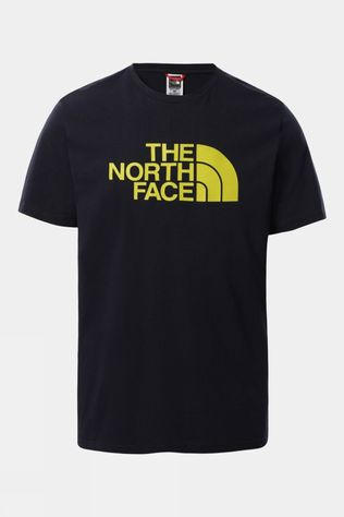 The North Face Men's Short Sleeve Easy Tee Aviator Navy/Citronelle Green