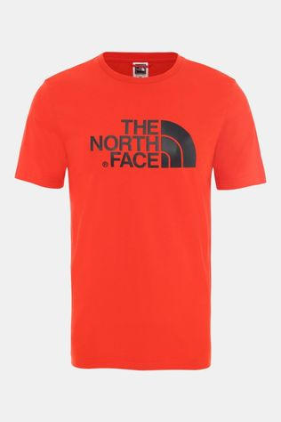 The North Face Men's Short Sleeve Easy Tee Fiery Red/TNF Black