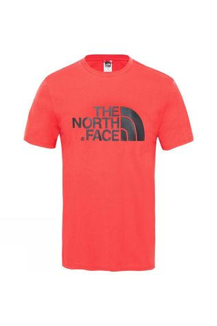 The North Face Men's Short Sleeve Easy Tee Salsa Red