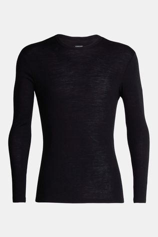 Icebreaker Mens 175 Everyday Long Sleeve Crewe Top Black
