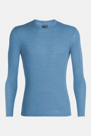 Icebreaker Mens 175 Everyday Long Sleeve Crewe Top Thunder