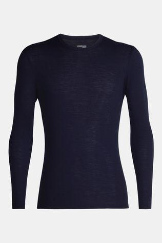 Icebreaker Mens 175 Everyday Long Sleeve Crewe Top Midnight Navy