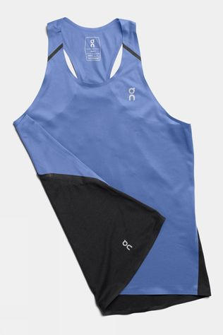 On Women's Tank-T Marina/Black