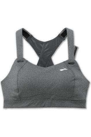 Brooks Juno Sports Bra Heather Asphalt