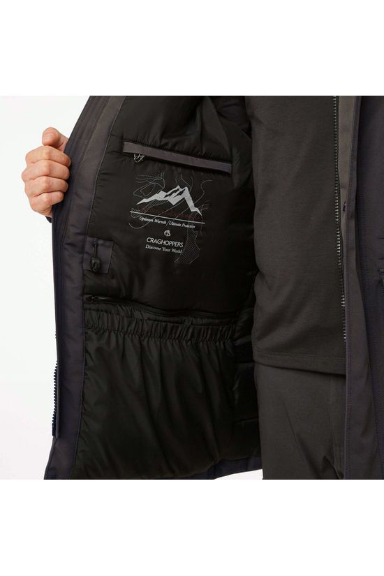 Craghoppers Mens Bishorn Jacket Black Pepper