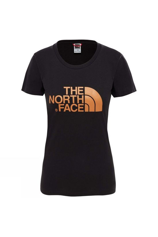 The North Face Women's Short Sleeve Easy Tee TNF Black/Metallic Copper