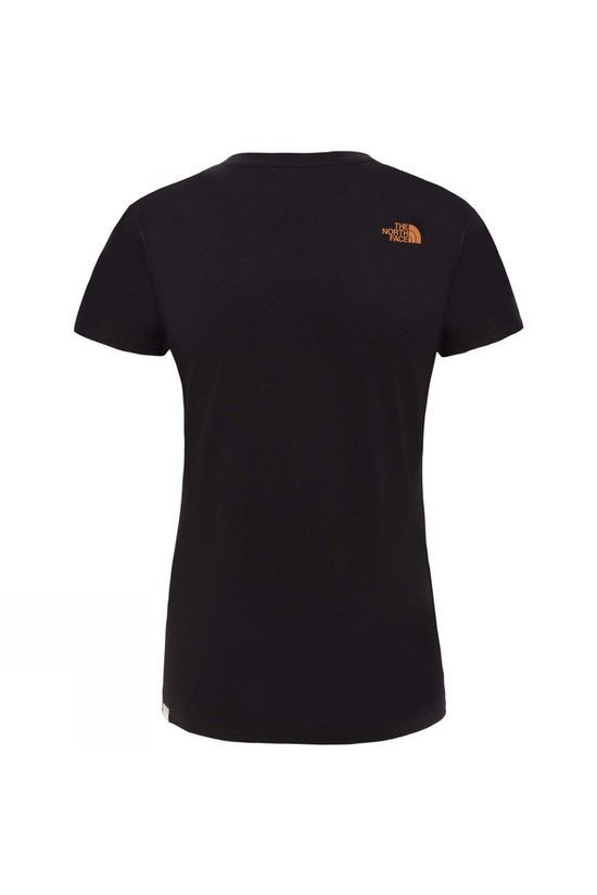 The North Face Women's Short Sleeve Easy Tee TNF Black/Metallic Copper