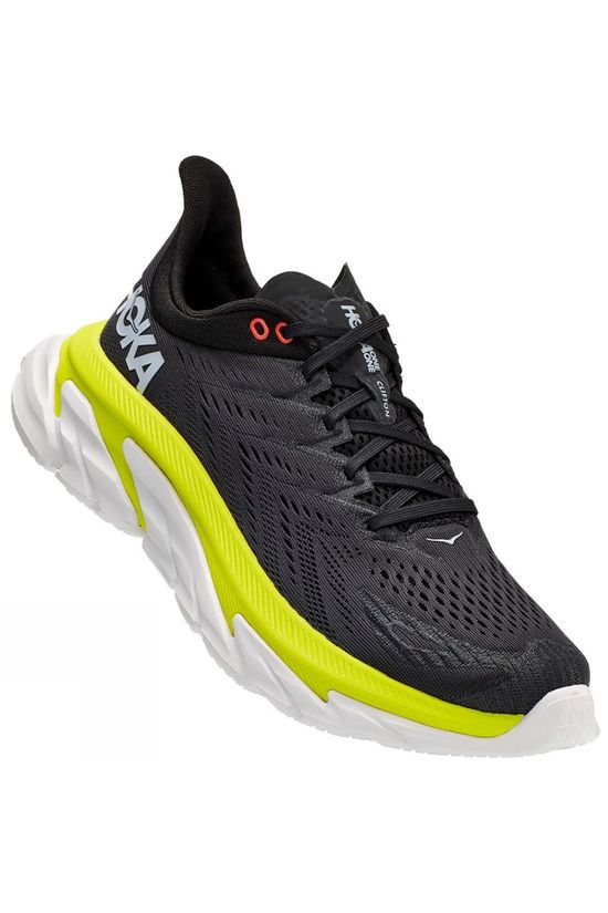 Hoka One One  Men's Clifton Edge Anthracite/Evening Primrose