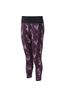 Ronhill Womens Momentum Crop Tights Aubergine Cloud